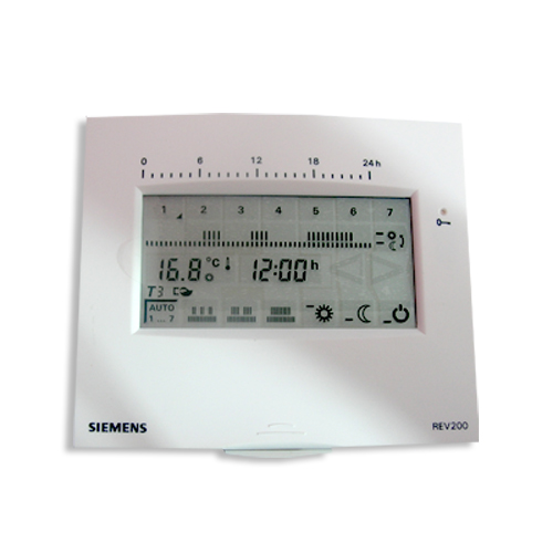 Siemens REV200 �ntanul� �rint�k�perny�s szobatermoszt�t