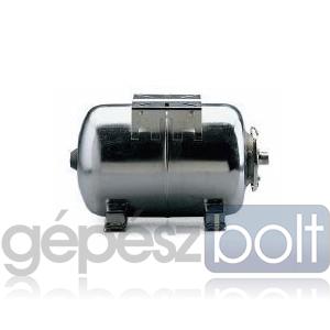 Zilmet Ultra-Inox-Pro cserélhető membrános hidrofor tartály, 60 l, 10 bar, fekvő