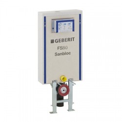 Geberit Sanbloc FS 90 WC szerelőelem fali WC részére UP320 öblítőtartállyal
