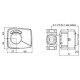 ESBE ARA664 Motor Mikrokapcsolóval 24V