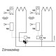 Siemens REV24RF/SET rádiófrekvenciás nyomógombos szobatermosztát