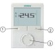 Siemens RDG400KN fan-coil helyiség termosztát