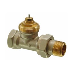 Siemens VDN220 egyenes termosztatikus radiátorszelep 3/4" DN20