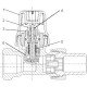 Siemens VEN110 sarok termosztatikus radiátorszelep 3/8" DN10