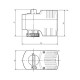 Siemens SFP21/18 Elektromotoros szelepmozgató AC 230V