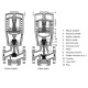 Siemens SKB32.50 Szelepmozgatók 20mm elmozdulással