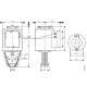 Siemens SKB32.50 Szelepmozgatók 20mm elmozdulással