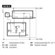 Siemens SKB82.51 Szelepmozgatók 20mm elmozdulással