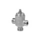 Siemens VXP47.10-0.4 Háromjáratú zónaszelep 1/2"-0.4