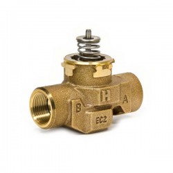 Honeywell VCZAJ1100/U Egyutú zónaszelep 3/4" BSPP (belső menet) Kvs 5,3