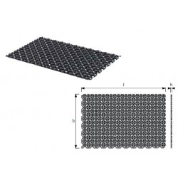 Uponor Minitec rendszerlemez 15,4m², 1100x700x12 mm