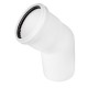 Tricox PPs könyök 80mm 45°