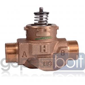 Honeywell VCZAH1100/U Egyutú zónaszelep 3/4" BSPP (külső menet) Kvs 5,3