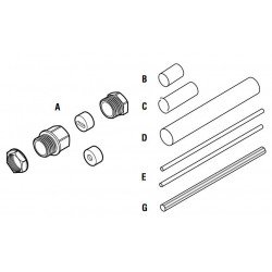 Raychem CE20-03 Csatlakozó és végelzáró zsugorcsöves készlet