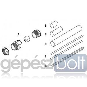 Raychem CE20-01 Csatlakozó és végelzáró zsugorcsöves készlet tömítő gyűrűvel