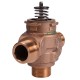 Honeywell VC Kétutú zónaszelep 3/4" BSPP (külső menet) Kvs 6,9