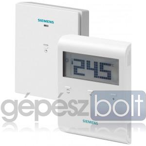 Siemens RDD100.1RFS Vezeték nélküli szobatermosztát LCD kijelzővel