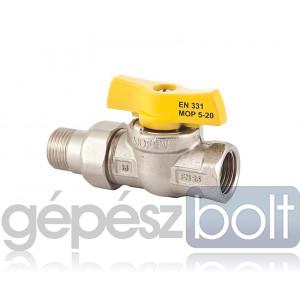 Mofém Flexum Gáz gömbcsap 1/2” BB csatlakozással