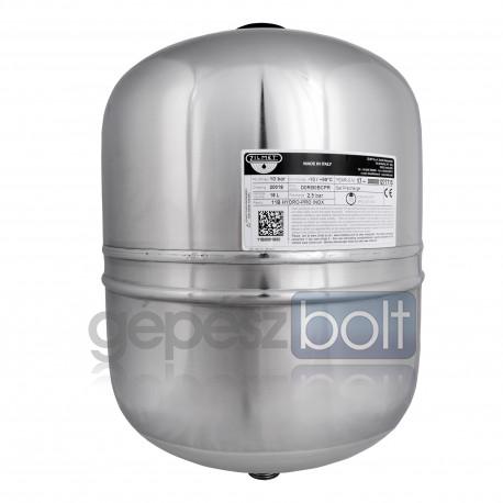 Zilmet INOX-Pro fix membrános hidrofor tartály, 18 l, 10 bar, álló