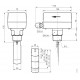 Siemens QVE1900 Áramláskapcsoló DN32 - DN200