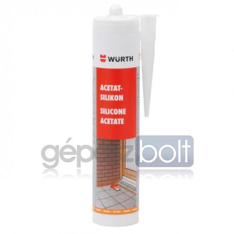 Würth sziloplaszt / szilikon acetát átlátszó 310 ml