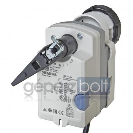 Siemens GSD141.9A forgatómotor golyóscsapokhoz AC/DC 24 V, On-Off, 2 Nm, 30 s