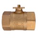 Siemens VAI61.50-63 kétjáratú gömbcsap belső-menetes, PN40, DN50, kvs 63