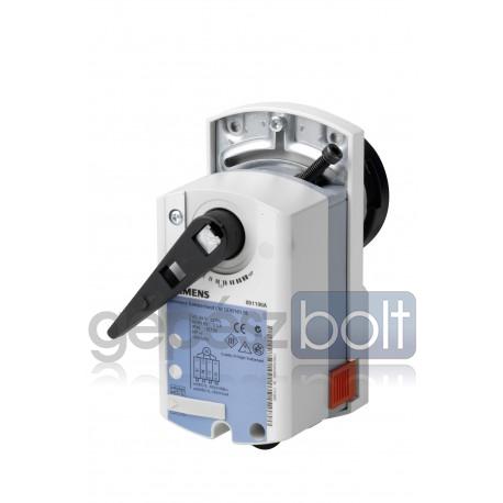 Siemens GDB161.9E Forgatómotor VAI61… és VBI61… golyóscsapokhoz, DN15-25, AC 24V, 0-10V, 150s futásidő