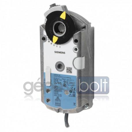 Siemens GEB161.1E Zsalumozgató motor, rugós visszatérítés nélkül, 15 Nm, AC 24 V, DC 0...10 V, forgó