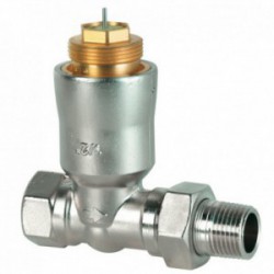 Siemens VPD115A-45 Radiátorszelep nyomáskülönbség-szabályozóval egybeépítve. 1/2", egyenes kivitel