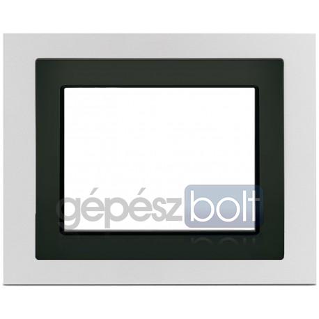 Siemens 5WG15888AB12 GAMMA DÍSZÍTŐ KERET ÉRINTŐ KÉPERNYŐHÖZ ALUMINIUM
