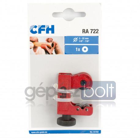 CFH RA 722 csővágó 3-22 mm, 1/8"-7/8"