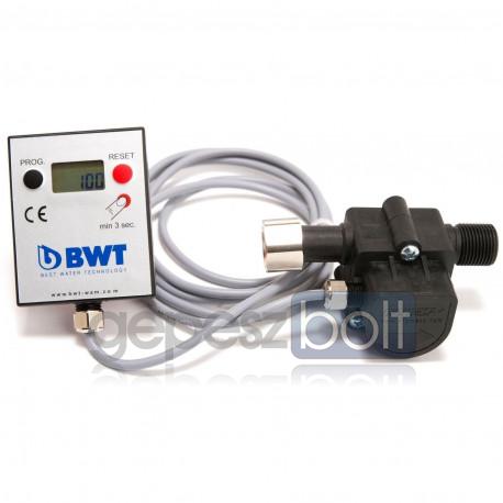 BWT AquaMeter highflow 3/8" LCD vízóra a MM vízszűrő berendezéshez