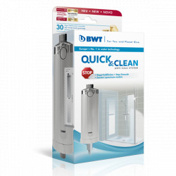 BWT Quick & Clean készülék zuhanykabinok / kádak helyi vízkő elleni védelméhez