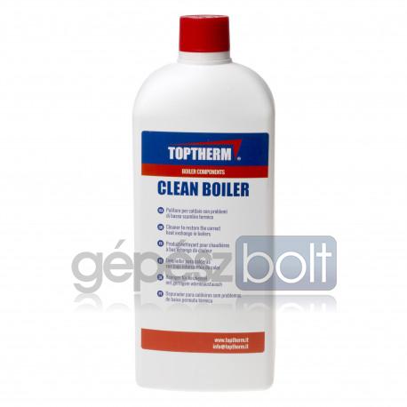 Toptherm CLEAN BOILER Vízkőtelenítő folyadék acélhoz és rézhez 1 liter