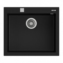 Teka Forsquare 50.40 TGF fekete gránit mosogató 570 x 500 mm