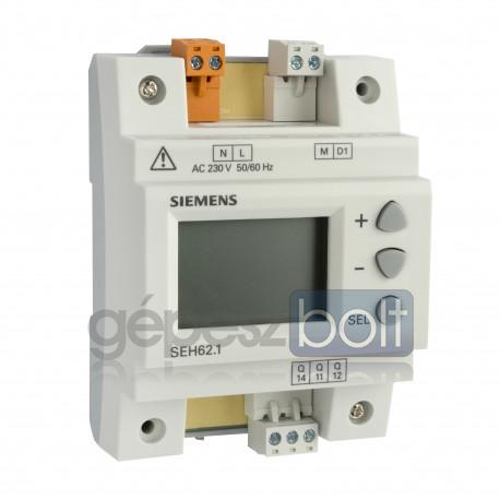 Siemens SEH62.1 Digitális kapcsolóóra heti programmal 1 kapcsoló váltóérintkezős kimenettel AC 230 V max. 6A
