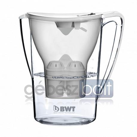 BWT Penguin 2.7 Mg2+ longlife fehér asztali vízszűrő kancsó + 1 szűrőbetét