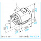 Helios MultiVent MV 100 A csőventilátor