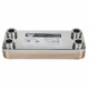 Zilmet ZB190-10 forrasztott hőcserélő 3/4" INOX
