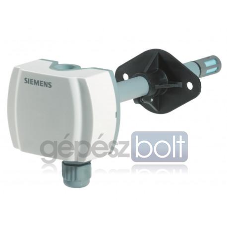 Siemens QFM2100 Légcsatornába helyezhető páratartalom érzékelő DC 0...10 V