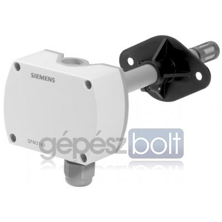 Siemens QFM3160 Légcsatornába helyezhető kombinált páratartalom és hőmérséklet érzékelő 2xDC 0...10 V high-quality