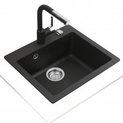 Teka Clivo 50 S-TQ gránit mosogatótálca topázbézs 490 x 450 mm