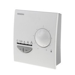 Siemens QAX33.1 Érzékelő alapjel eltoló potméterrel üzemmód-kapcsolóval Standby / Auto / Ventilátor I. II. III. fokozat