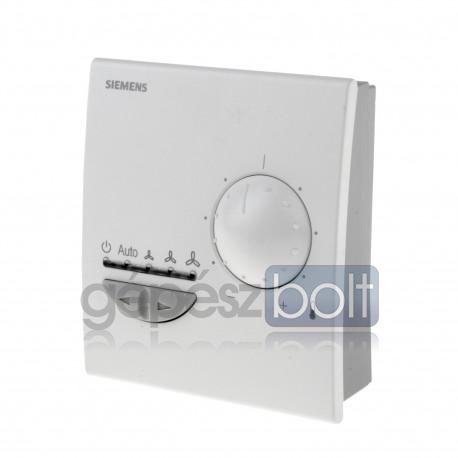 Siemens QAX33.1 Érzékelő alapjel eltoló potméterrel üzemmód-kapcsolóval Standby / Auto / Ventilátor I. II. III. fokozat