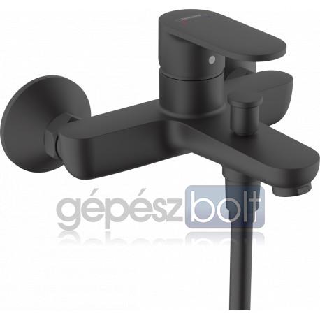 Hansgrohe Vernis Blend matt fekete kádtöltő csaptelep zuhanyszett nélkül