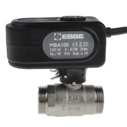 ESBE MBA122 motoros golyóscsap kétjáratú DN20 kvs 45 G 1"