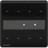 Siemens UP 202/23  Arina switch 2-f black LED