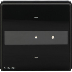 Siemens UP 201/23  Arina switch 1-f black LED