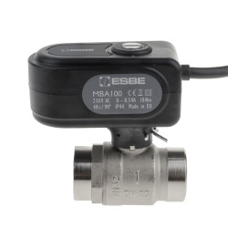 ESBE MBA122 motoros golyóscsap kétjáratú DN25 kvs 60 G1 1/4"